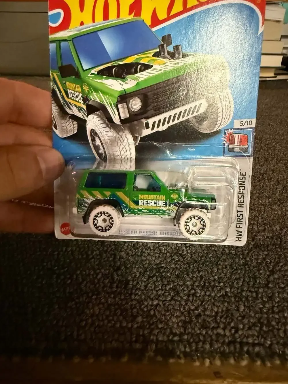 2024 Hot Wheels Nissan Patrol Custom 34/250 HW First Response 5/10 Mountain Resc